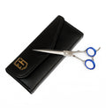 Curve Silver barber Scissors 6.5 Inches