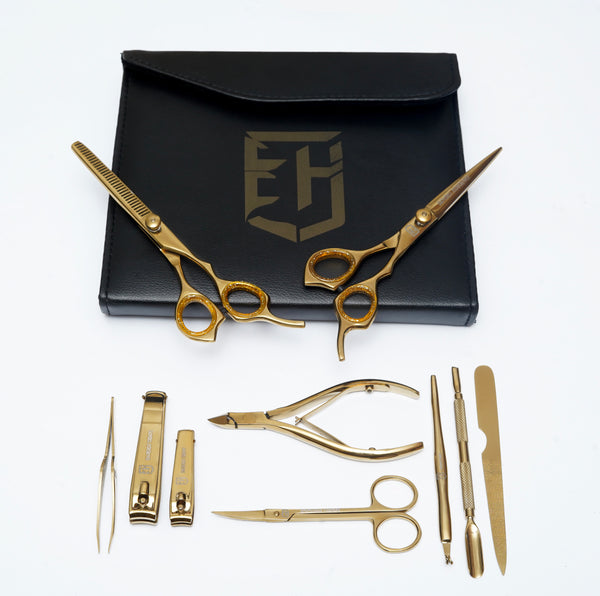 Golden Manicure and Styling Kit 10 in 1
