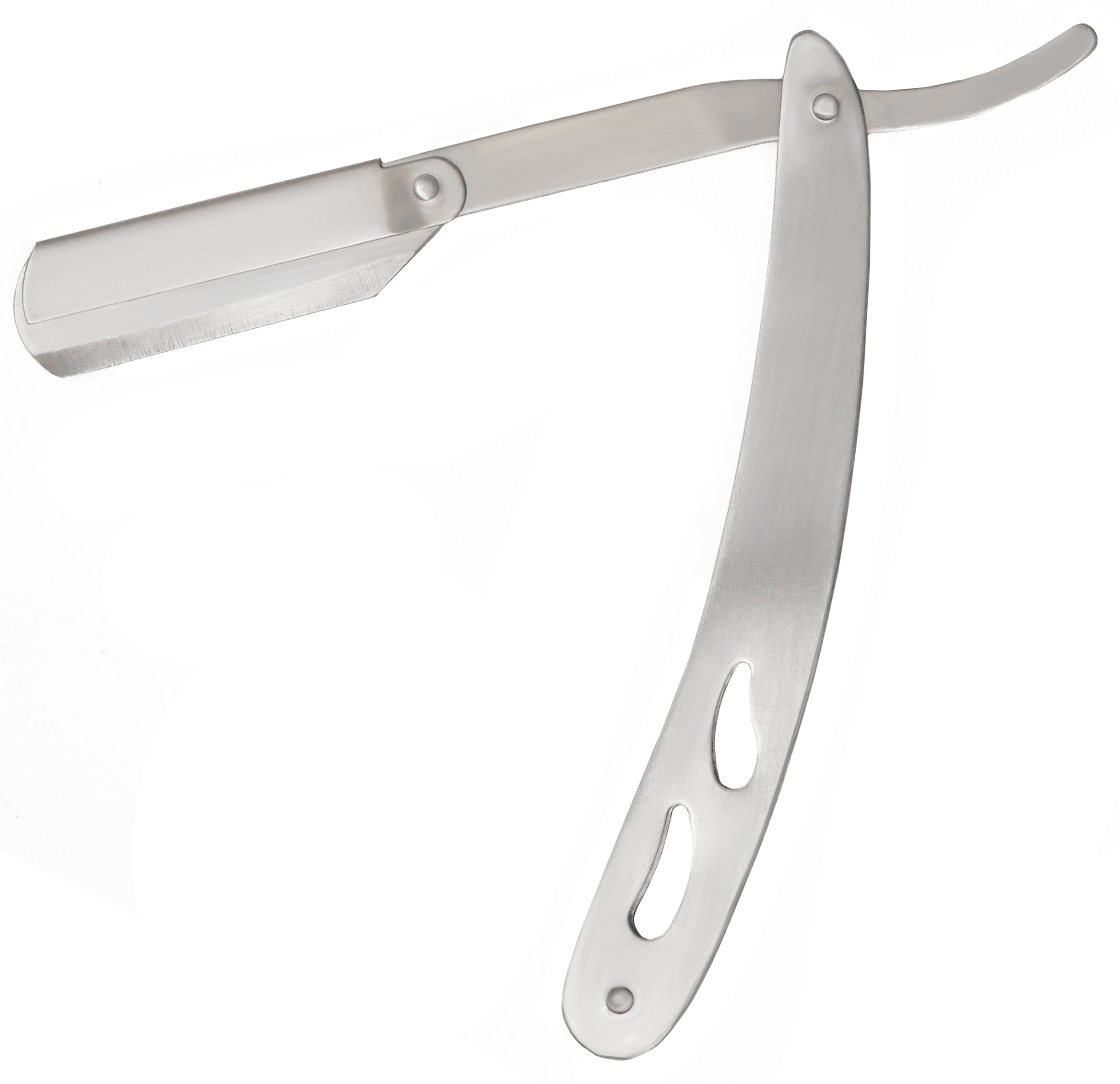 Silver SIgnature Folding Razor.