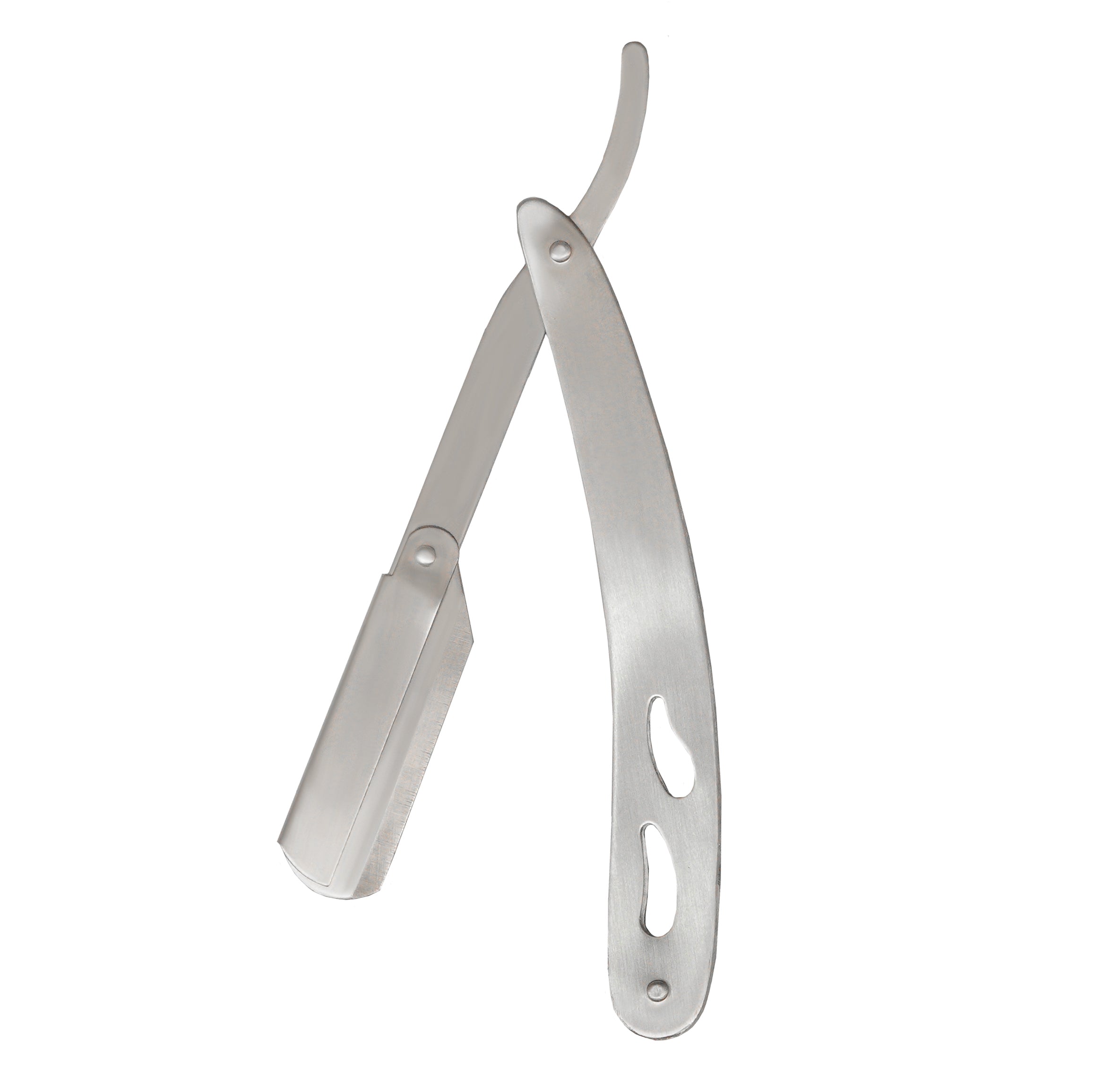 Silver SIgnature Folding Razor.