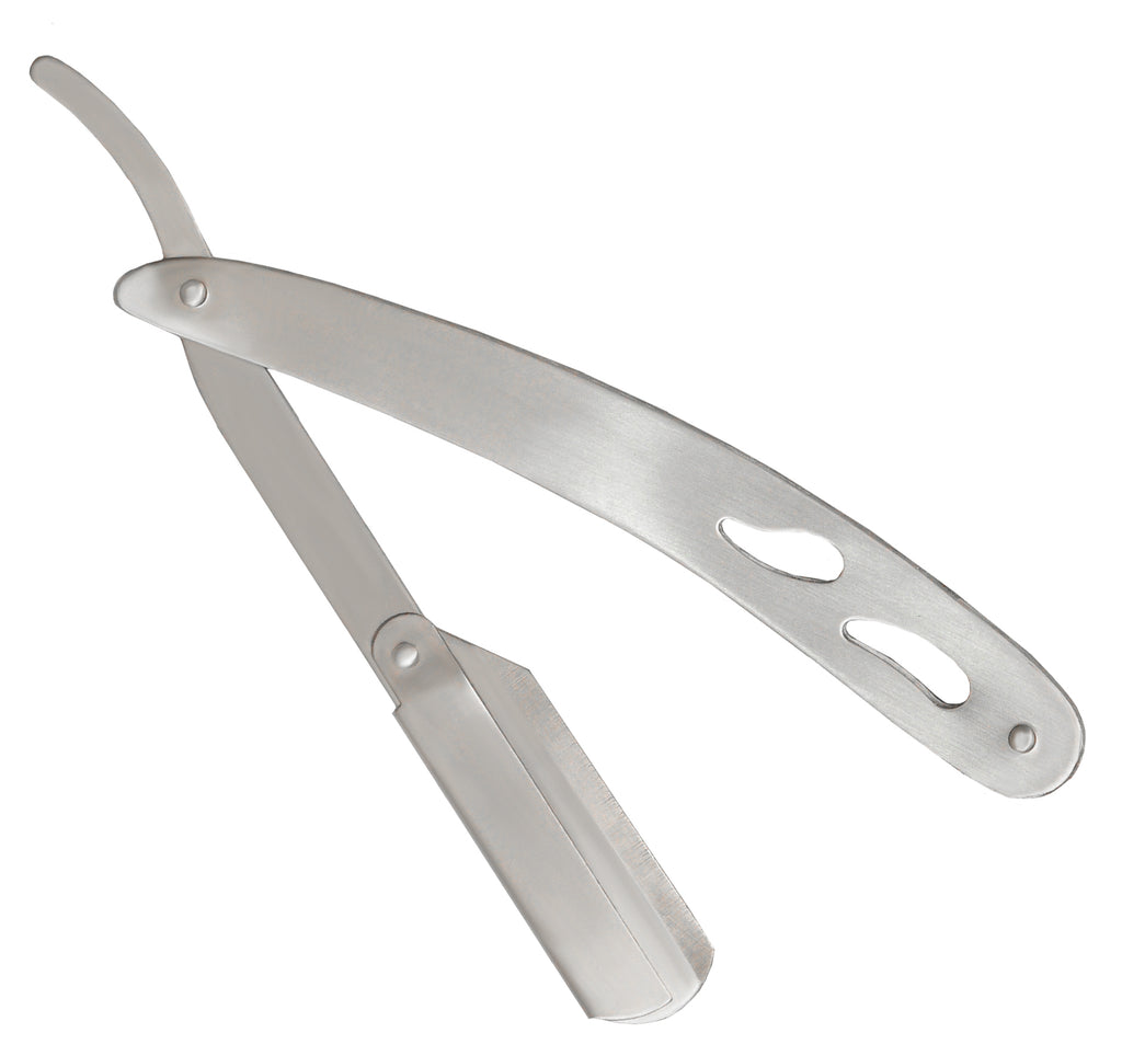Silver SIgnature Folding Razor.