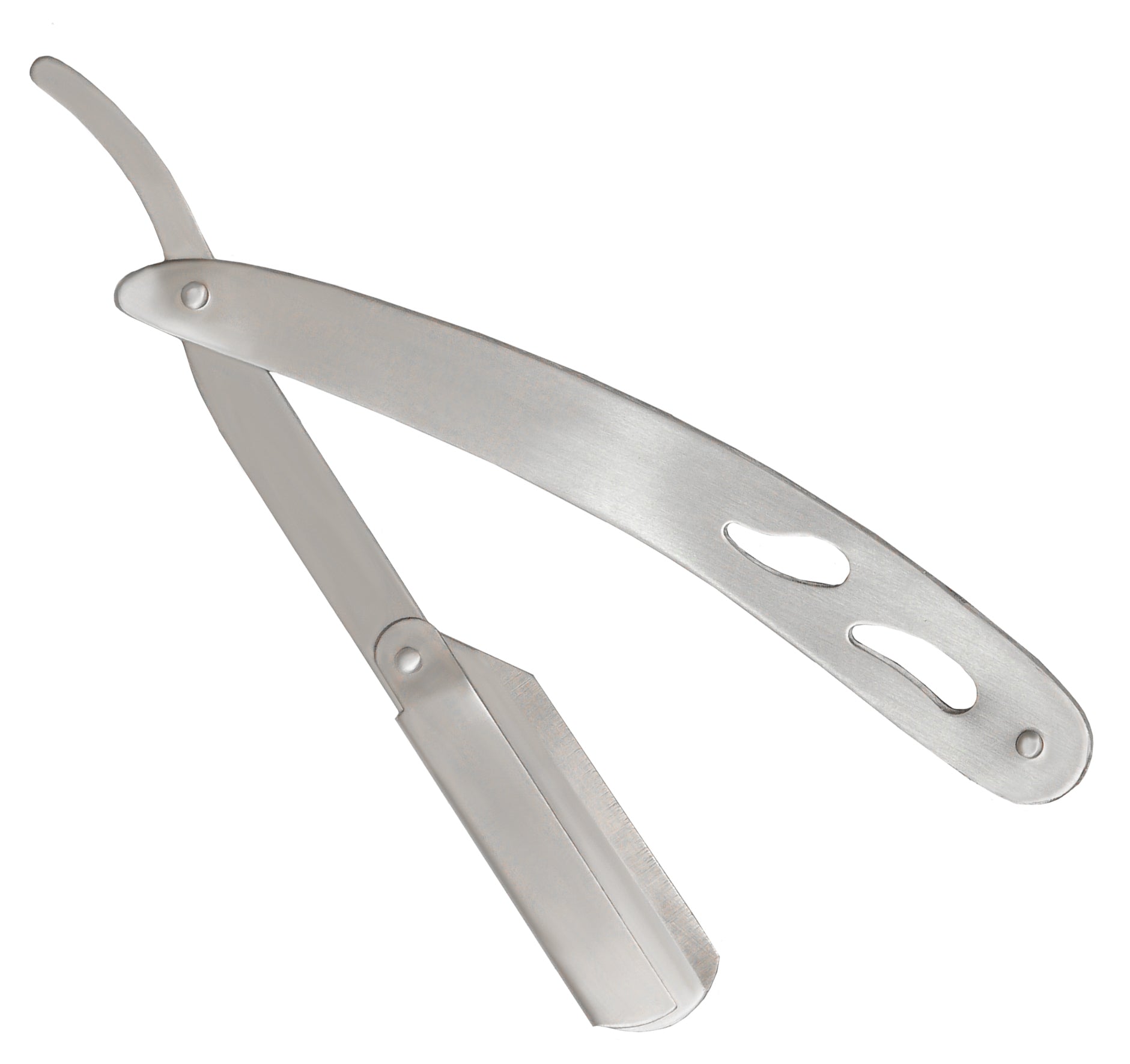 Silver SIgnature Folding Razor.