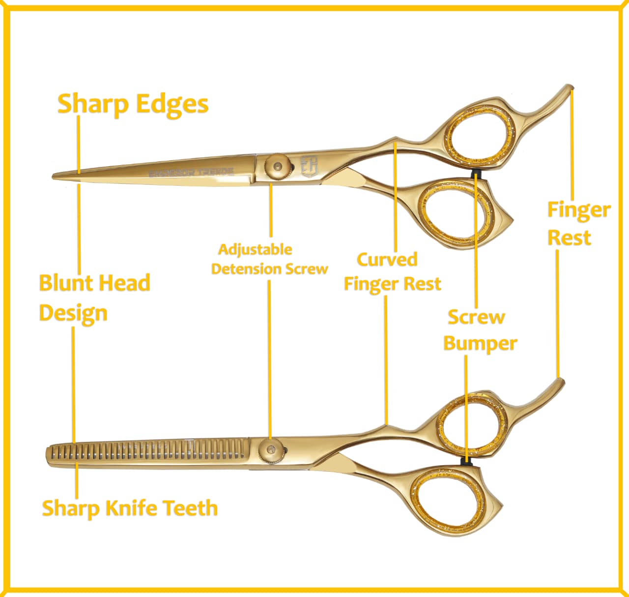 Golden Barber and thinning Shear