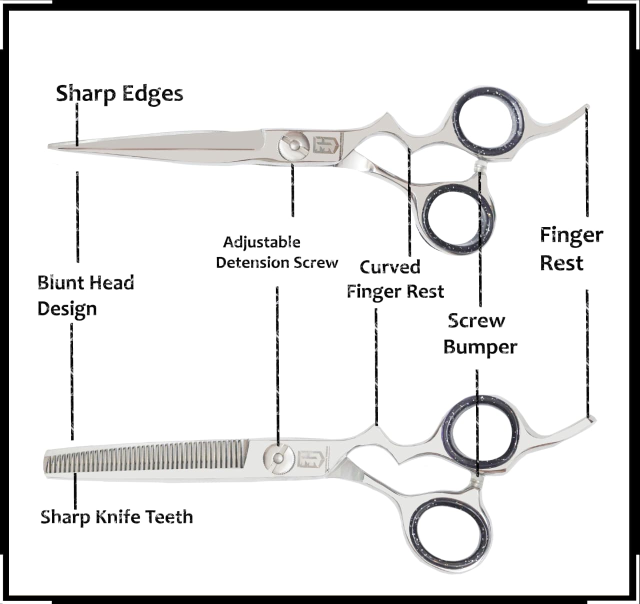 Classic Barber and Thinning Shears