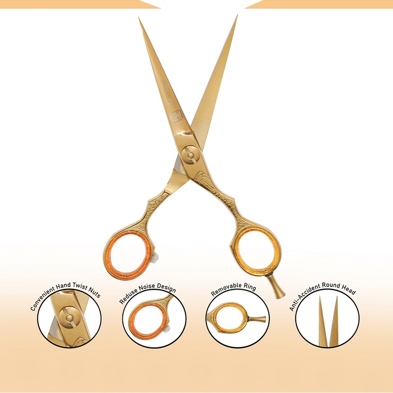 Golden Emperor's Edge Single Scissors