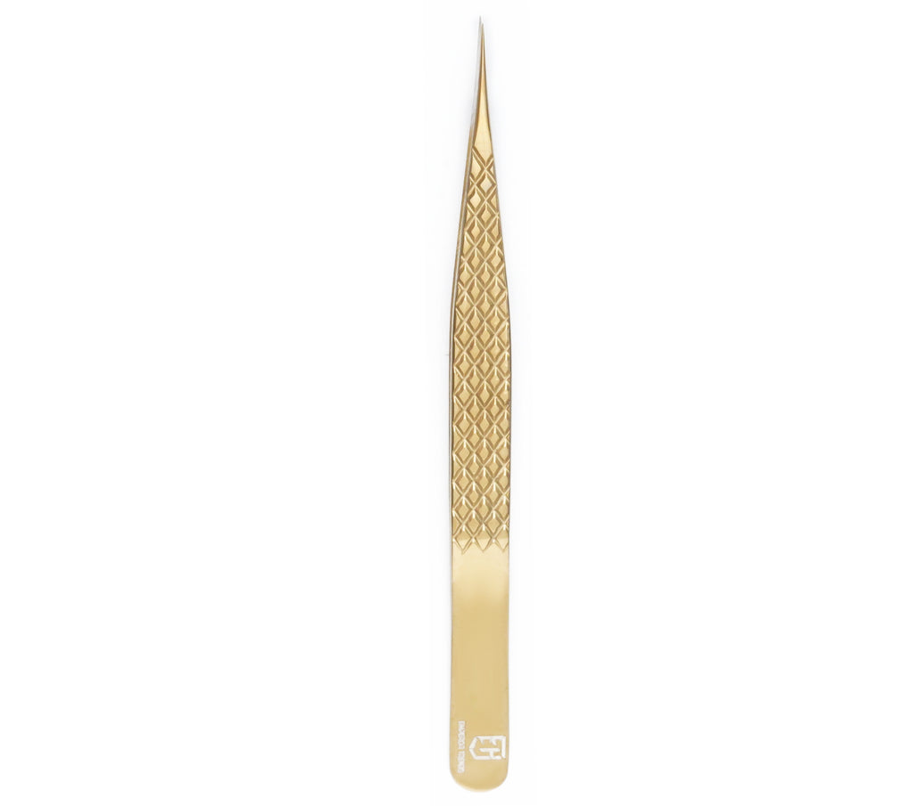 Golden Eye Lashes Extension Tweezer Kit 5 in 1.